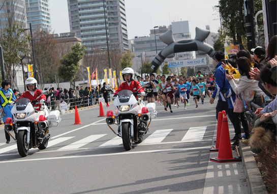 中野ランニングフェスタの運営協力